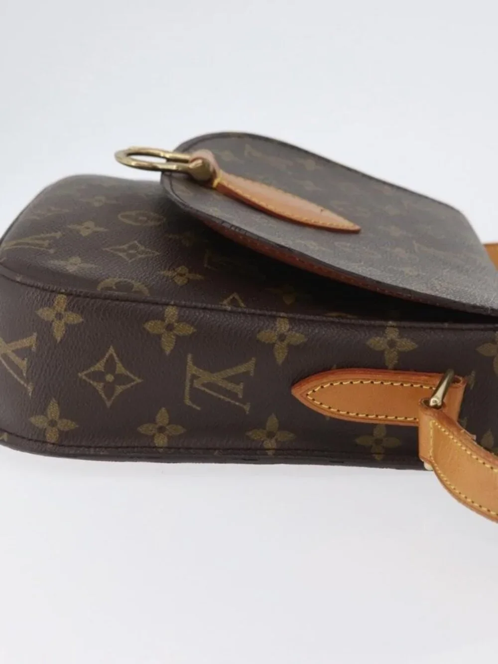 LOUIS VUITTON Monogram Saint Cloud GM Shoulder Bag M51242 LV Auth ki6481